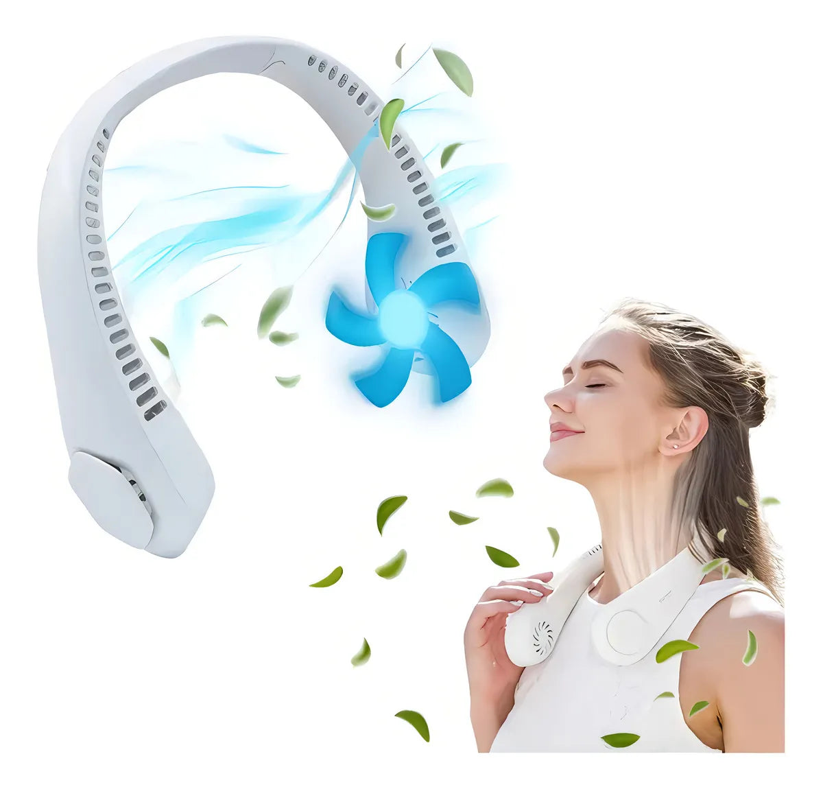 Ventilador de cuello portátil