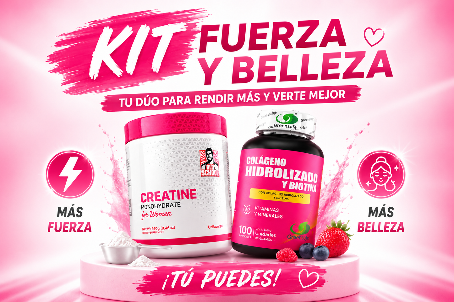 CREATINA + COLAGENO HIDROLIZADO